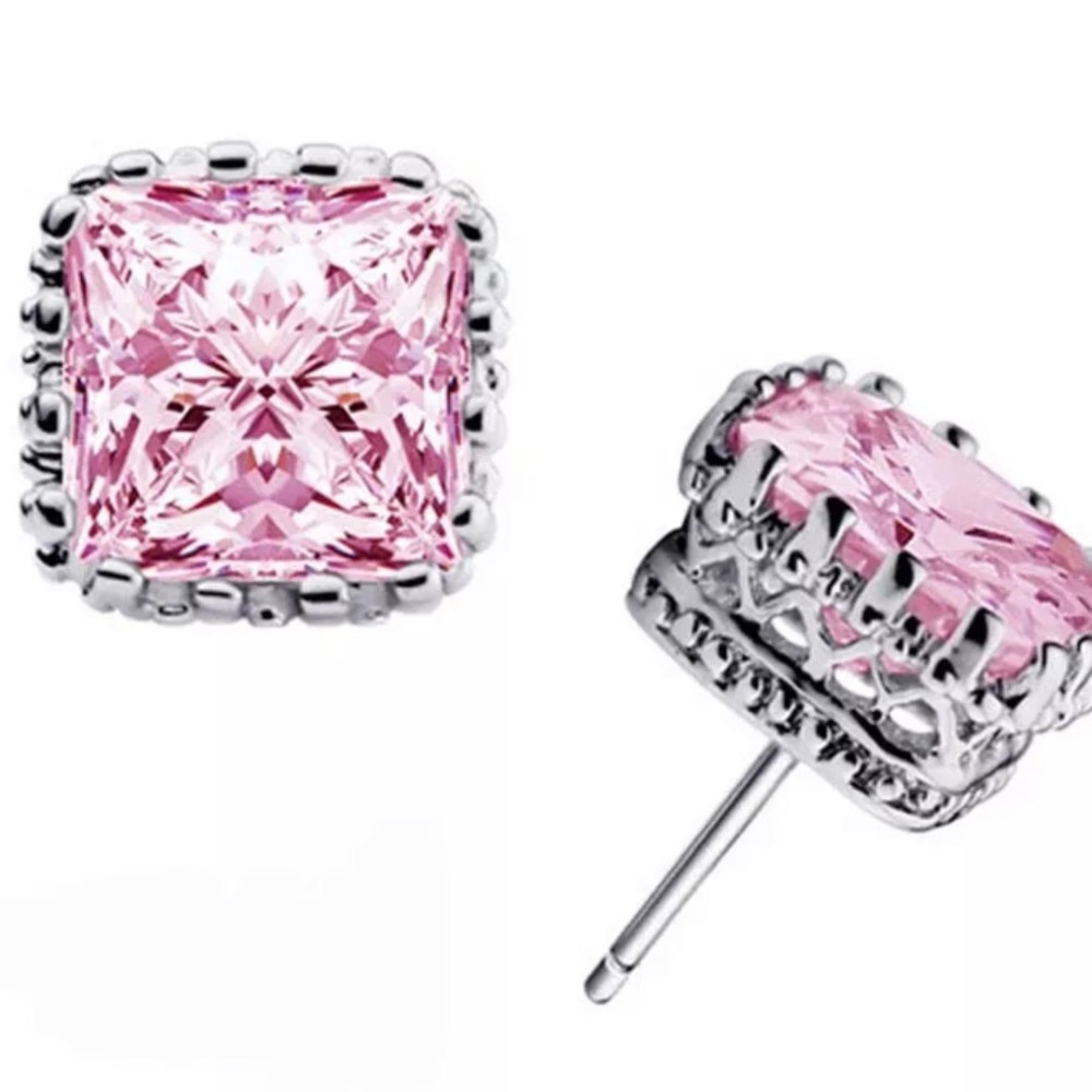 Pink Kunzite earrings